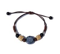 Zlanderah Handmade Multi Color Ceramic Beaded Bracelet, Adjustable, Ceramic, no gemstone