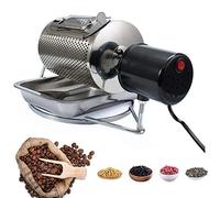 ZLASS Coffee Beans Roaster, Electric Stainless Steel Drum Coffee Roaster, With Visible Window And Stainless Steel Tray, Household Grain Peanut Nut Roaster, 250g