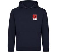 Zlatan Ibrahimovic AC Milan Icon Frame Men's Hoodie - Navy / 3XL