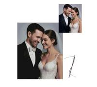 Zleiubisa Custom Cross Stitch Pattern from Photo, Personalized Design 14CT Cross Stitch Stamped Fabric Embroidery Kits for Adults Beginners