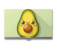 ZLFDSKGY Business Card Holder Slim Metal Business Card Case for Men Women Simple Cartoon Shapes Name Cards Holder Professional Businesses Cards Organizer Credit Carrier