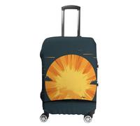 ZLFDSKGY Washable Luggage Case Cover There Is The Sun Behind Printed Luggage Cover Protector Elastic Suitcase Protector Anti-Scratch Suitcase Cover for Size Luggage, There Is The Sun Behind, M