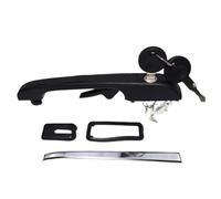 ZLFGHT Side Outer Door Handle Compatible with VW for Golf MK1 MK2 1981-1991 Jetaa MK2 1984-1991 Car Front and Rear Left and Right Exterior Door Handles Car Accessories(Front Left)