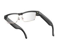 ZLGUBAY AI Smart Glasses with Camera, 8MP HD Video Recording, Real-Time Translation Voice Assistant, Fashion Smart Sunglasses with Outdoor UV Protection, for Men Women Travel & Vlogging