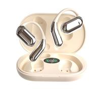 ZLGUBAY Open Ear Headphones with AI Smart Translation, Touch Control Bluetooth 5.4 Wireless Sports Earbuds, with Smart Digital Display and Ear Hooks, for Travel Business Workout Working