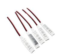 ZLGYGLEO 1-10Pcs DC 5V-12V 3Keys LED Controller Dimmer Driver Switches Adapter(5Pcs)