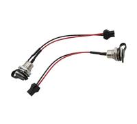 ZLGYGLEO 1/2/5Pcs DC-099 5.5 x 2.1mm DC Power Female Socket to SM JST 2-Pin Cable Wire Connector 10cm 15cm 20cm(20cm,2Pcs)