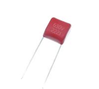 ZLGYGLEO 100pcs CBB 222 630V 222J 630V 0.0022uF 2.2nF P10 CBB22 Metallized Polypropylene Film Capacitor