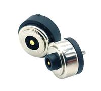ZLGYGLEO 10mm 2PIN Magnetic DC Charging pogo pin Magnet Connector 5-12V High Current Power Socket Terminal(A,5sets)