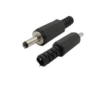 ZLGYGLEO 10Pcs 3.5 x 1.3mm 5.5 x 2.1mm 5.5 x 2.5mm 6.5 x 4.4mm DC Power Male Jack Adapter Wire Charging Electric Connector(6.5 x 4.4mm)