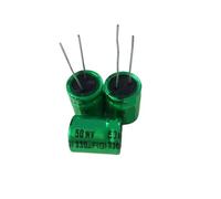 ZLGYGLEO 10PCS 330uf 50v vertical NP non-polar aluminum electrolytic capacitor 50v 330uf 13X16mm