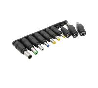 ZLGYGLEO 10Pcs 5.5x2.1mm DC Female to Male Power Jack Charging Connector Adapter Converter