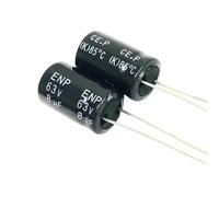 ZLGYGLEO 10PCS audio frequency division NP non-polar electrolytic capacitor 63v 8uf 10X16mm