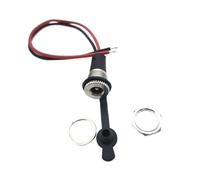 ZLGYGLEO 10pcs IP68 waterproof 5.5 x 2.1MM 10A DC Power Socket Female Jack Panel Mount Solder Connector DC-022B Adapter With Nut Snap