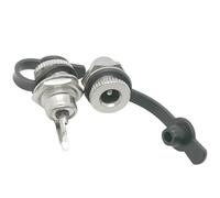 ZLGYGLEO 10Pcs Metal DC099 DC-099 5.5 * 2.1mm/5.5 x 2.5mm DC Power Supply Jack Socket Female Panel Mount PCB Connector With Waterproof Caps(2.5xWaterproof)