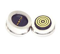 ZLGYGLEO 1Pair 4Pin Male Female Waterproof Magnetic Pogo Pin Connector Spring Loaded DC