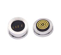ZLGYGLEO 1Pair 4Pin Male Female Waterproof Magnetic Pogo Pin Connector Spring Loaded DC