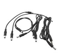 ZLGYGLEO 1pc 5.5 x 2.1mm Male to 5.5 x 2.1mm Male DC Power Connector Adapter Cable Power Extension Cords 0.2/0.3/0.5/1/1.5M(1.5M)