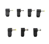ZLGYGLEO 1pc Wire bonding DC power Male Bus Connector 2.5 * 0.7/3.5 * 1.1/3.5 * 1.35/4.0 * 1.7/4.8 * 1.7/5.5 * 2.1/5.5 * 2.5 Right Angle L TYPE Jack(5.5-2.5)