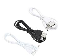 ZLGYGLEO 1Pcs 5V DC Power Supply USB Charge Cable Connector USB Male to 3.5 * 1.35mm DC Charging Cord Adapter(White,80CM)