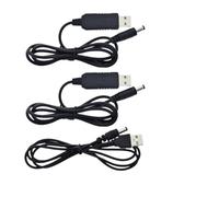 ZLGYGLEO 1pcs USB power boost line DC 5V to DC 5V 9V 12V Step UP Module USB Converter Adapter Cable 2.1x5.5mm Male Connector Converter(9v)