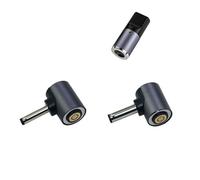 ZLGYGLEO 1pcs USB Type-C DC 5.5 * 2.1 8Pin Connector DC 4.5 * 3.0 7.5 * 5.5 5.5 * 2.5 Male Power Adapter Converter(4.0-1.7 Grooved)