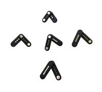 ZLGYGLEO 1set 2P 3P 4Pin 5P 6Pin DC Magnetic Pogo Pin Connector Male Female 2A Waterproof High Current Spring Loaded Power Socket(6Pin)