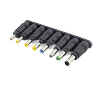 ZLGYGLEO 1set 5.5X 2.1 MM DC power jack female adapter Connectors to 6.3 6.0 5.5 4.8 4.0 3.5 2.5 2.1 1.7 1.35 Male adaptor