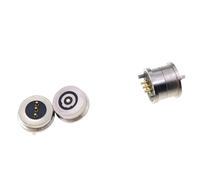 ZLGYGLEO 1set Circualr Shape Magnetic Pogo Pin Connector 2/3/4/6 Pole Male Female Probe DC Power Charging Round Profile(4Pin,1set)