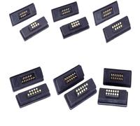 ZLGYGLEO 1sets 2A Waterproof Pin Connector 6Pin 7Pin 8Pin 9Pin 10Pin 11Pin 12Pin Male Female Spring Loaded DC Power Socket(10 pin)