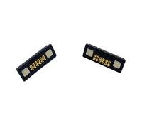 ZLGYGLEO 2pcs 12Pin 2A waterproof high Current Magnet Suction Spring Pogo Pin Connector Male Female Probe DC Power Charging Magnetic Connector(10 Pin)