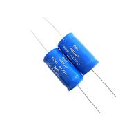 ZLGYGLEO 2PCS audio frequency crossover horizontal axial NP non-polar aluminum electrolytic capacitor 80v 680uf 22X44mm