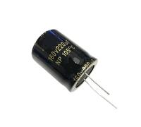 ZLGYGLEO 2PCS audio frequency division 220UF NP non-polar aluminum electrolytic capacitor 160V 220uf 30X40mm