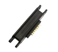 ZLGYGLEO 2pcs Magnetic Connector Anti Misalignment DC Power Adaptor 13/14/15/16/17/18/19/20 Pin Male Female Spring Loaded Power Socket(14Pin with ear)