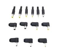 ZLGYGLEO 3pcs DC Power Male Connector 2.5 * 0.7 3.5 * 1.35 4.0 * 1.7mm 4.8 * 1.7mm 5.5 * 2.1 5.5 * 2.5mm Right Angle L TYPE Jack Adaptor DC(3.5-1.35 3pcs)
