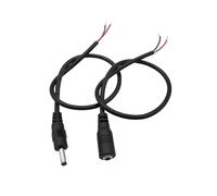 ZLGYGLEO 5/10Pcs 3.5x1.35mm DC Power Cable Male Female Jack Extend Connector Pigtail Wire(5 Female)