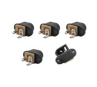 ZLGYGLEO 5/10Pcs DC-016 DC Power Socket Jack Connector with DC016 3Pin DIP Needle Size 5.5mmx2.1mm Power(10Pcs)