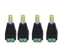 ZLGYGLEO 5/20/100PCS 2.1mm x 5.5mm DC Power Connector 5.5 * 2.1mm (Screw Fastening Type) Needn't Welding DC Adapter(5.5x2.1MM,100PCS)