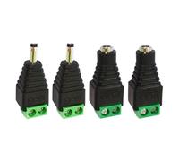 ZLGYGLEO 5/20/100PCS 3.5 * 1.35MM Male and Female DC Power 3.5mmx1.35mm Jack Adapter Connector Light 24V 12V(3.5mmx1.35mm Male,20PCS)