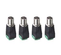 ZLGYGLEO 5/20/100PCS Mini Female Coax BNC Connector Connector BNC DC Adapter(100PCS)