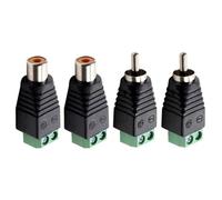 ZLGYGLEO 5/20/100PCS Terminal Block To Female or Male Jack Screw Jack Adapter Connector(Female,100PCS)