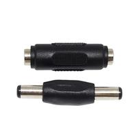 ZLGYGLEO 5/20PCS 5.5 * 2.1MM DC Conversion Head Jack Double Male to Male Female to Female Panel Mounting Adapter Connector(DC Male,20PCS)
