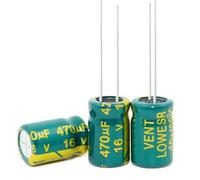 ZLGYGLEO 500 PCS 4.7UF 47UF 100UF 220UF 470UF 1000UF 400V 100V 50V 35V 25V 16V 10V 6.3V 8 * 12MM(4.7UF 400V)