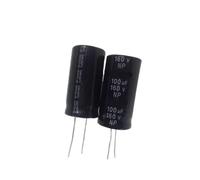ZLGYGLEO 5PCS 100uf 160v vertical NP non-polar aluminum electrolytic capacitor 160v 100uf 18X36mm