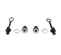 ZLGYGLEO 5pcs DC Power connector dc waterproof jack connector 5.5 X 2.1 mm 5.5 * 2.5 mm 3.5mm*1.35mm Female DC Jack port(5.5-2.5 mm)