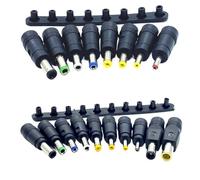 ZLGYGLEO 8/10Pcs Universal DC Power Charging Connector 5.5 * 2.1mm AC DC Female Jack to 8 Male Adapter(10Pcs Set)