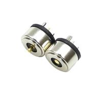 ZLGYGLEO 8mm 8.5mm PCB 2PIN DC pogo pin Magnet Connector High Current Power Socket Terminal(B 8MM 2PIN,10sets)