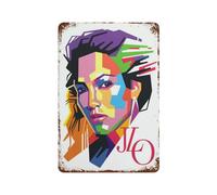 ZLHNBWL Singer Jennifer Lopez Poster7Wall Decor Art Metal Tin Poster Modern Bar Decorations30x20cm