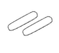 ZLIANGQ 8 Inch Chainsaw Chain 3/8" LP Pitch .050" Gauge 33 Drive Links Fits Sun Joe SWJ800E SWJ806E Pole Saw Polesaw, Greenworks 20302 20192, Portland 62896, Wen 4019, Oregon S33 (2-Pack)