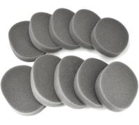 ZLiT 5 Pairs Replacement Earpads for 3M Work Tunes Series Connect Headset Earmuff Cushion Foam Covers(Solid Type)